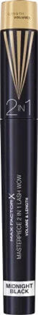 Тушь для ресниц Max Factor Mascara Masterpiece 2in1 Lash Wow Midnight Black 7 мл
