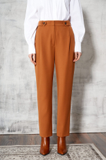 3850 Брюки женские (охра)