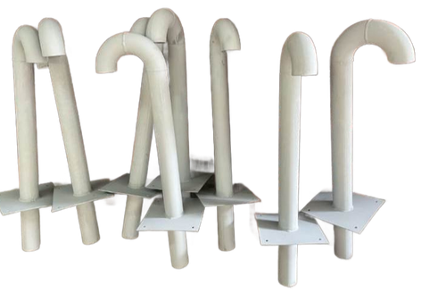 Гусак проходка кровельная ПГ1 100-1000 с пластиной