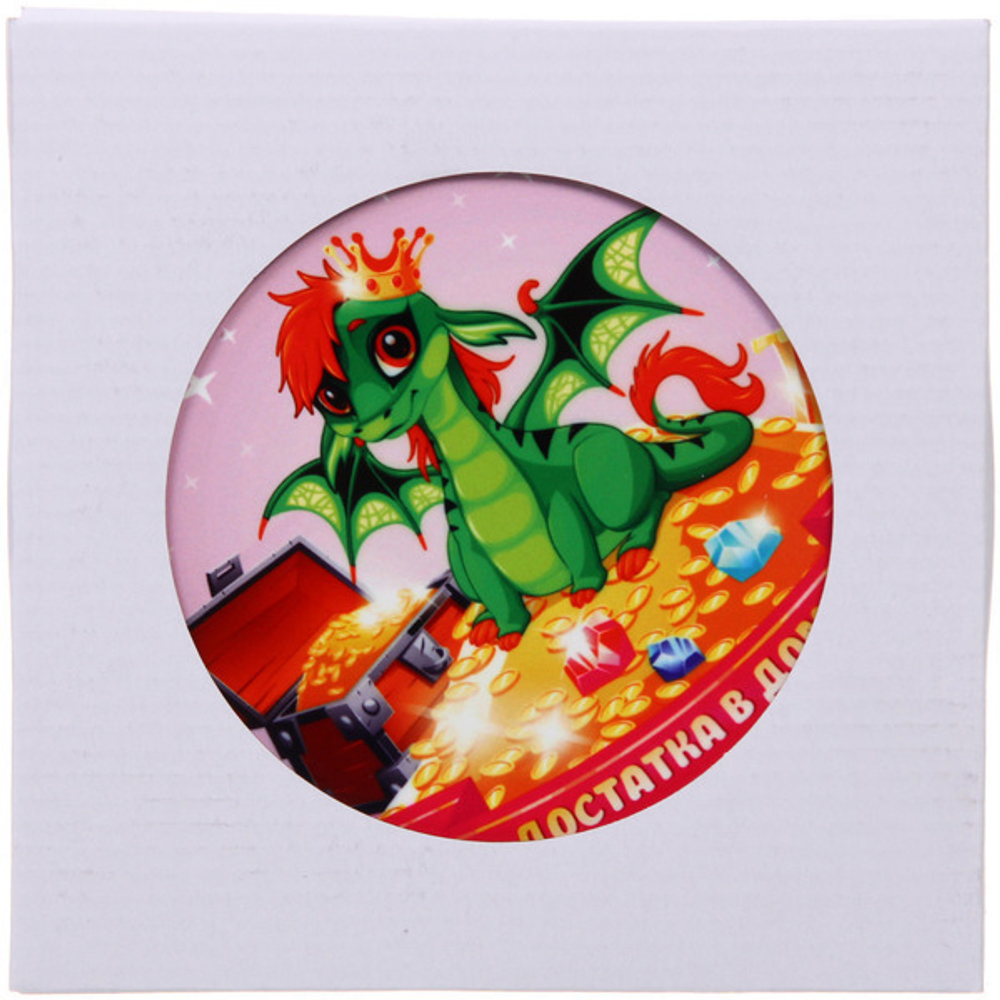 Подставка под горячее керамическая 16см «Денежный Дракон Рора»