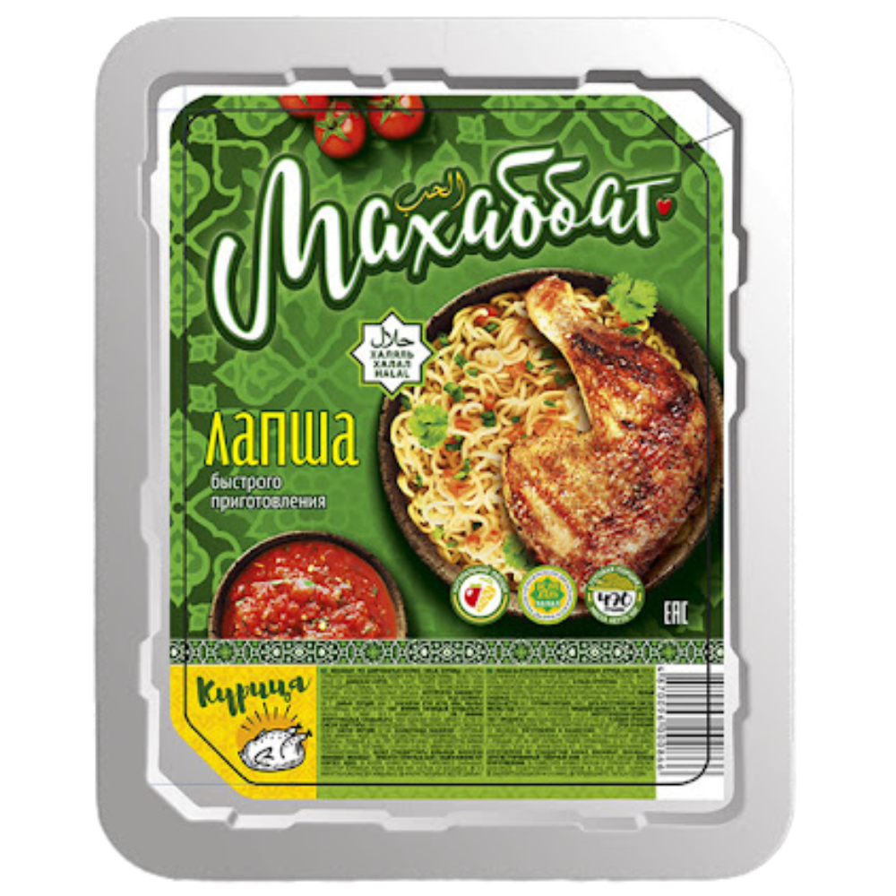 Лапша Mahabbat курица 90 гр