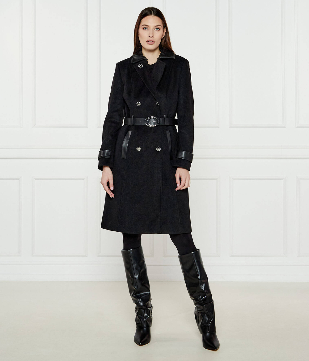 Пальто AMELIA GUESS - черный(W4BL46 WGKI2)