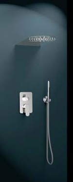 Встраиваемый смеситель для душа на 3 выхода TZAR 341503S