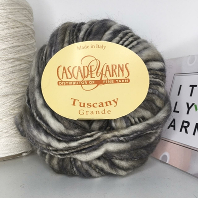 Tuscany  Меринос 100%, col. 40322, 1 моток/60м/100гр Пряжа с утолщениями