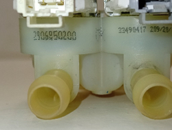 MVE69512ZAW кт44 Клапан подачи воды для стиральной машины Beko б/у