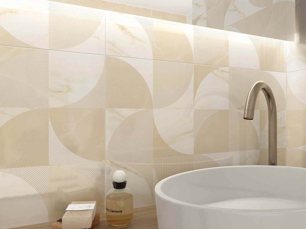 Marmaris white wall 01 300х500 (1-й сорт)