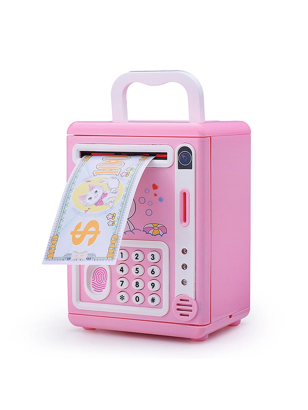 Игрушка Копилка Зайчишка, цвет розовый (5969C)