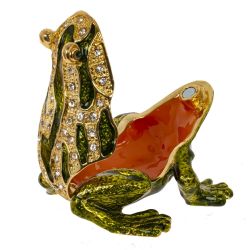 GAEM Шкатулка "Лягушка", L7 W8 H4,5 см