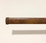 Нижний утяжелитель-отвес стальной, цвет орех