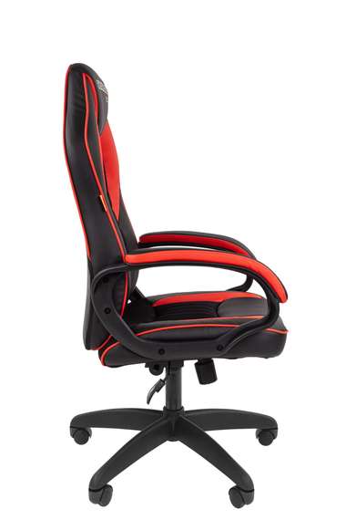 Офисное кресло Chairman   game 16 Россия экопремиум черный/красный