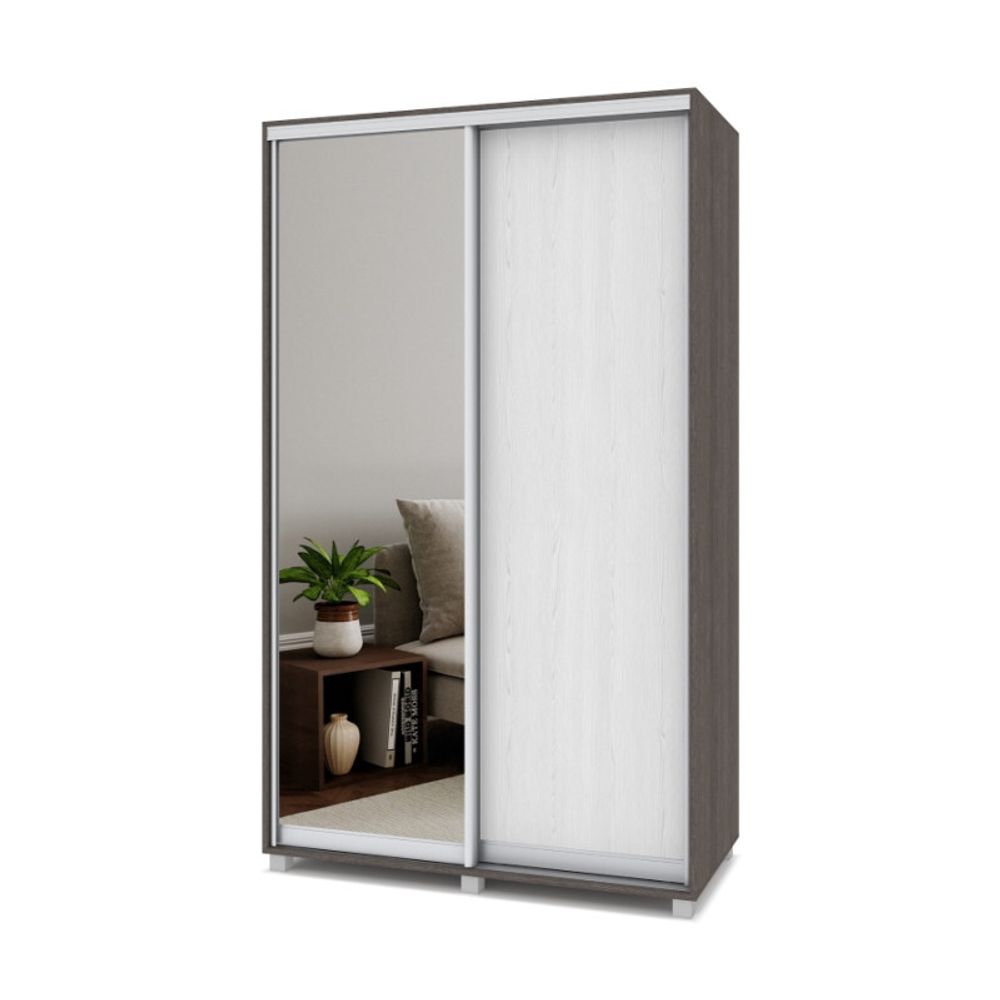 Шкаф-купе двухстворчатый "Роланд", ЛДСП, MODERN