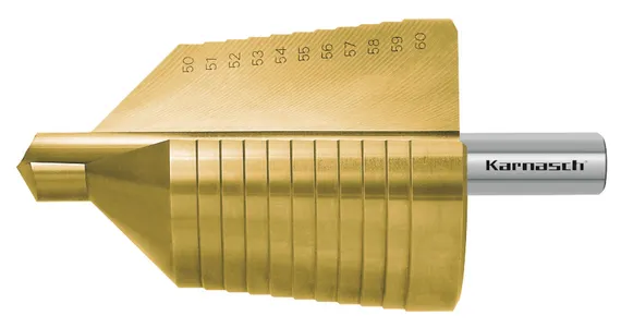 Ступенчатое сверло Ø 50-60 мм, Karnasch, арт. 21.3021