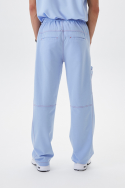 Брюки медицинские мужские Гекай, скайблю