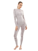 Комплект термобелья VIKING Gaja Turtle Neck Lady Set Grey (US:S)