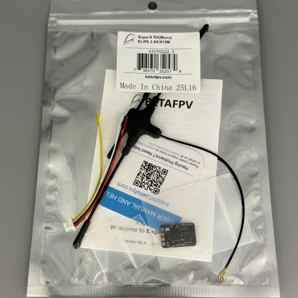 Приемник Betafpv SuperX RX Mono| ELRS 2.4G/915M