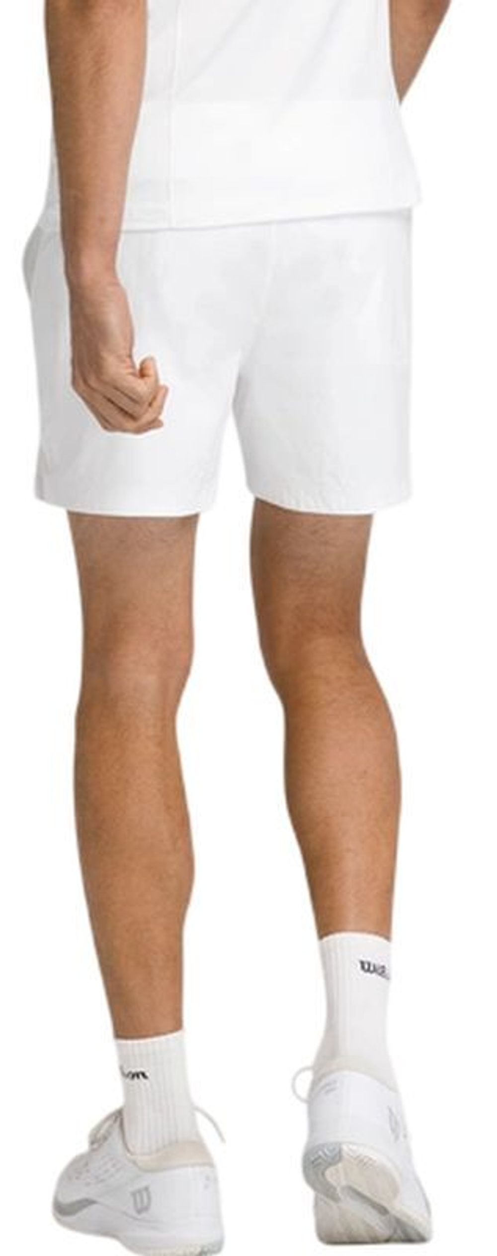 Мужские теннисные шорты Wilson Tennis Volley 6" - белый