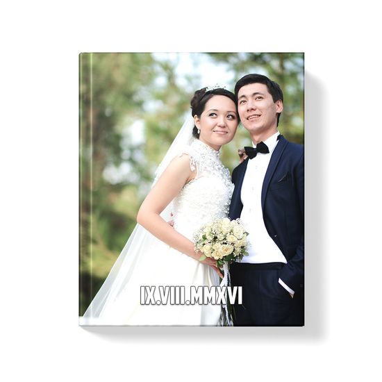 20x28 фотокнига с фото-обложкой