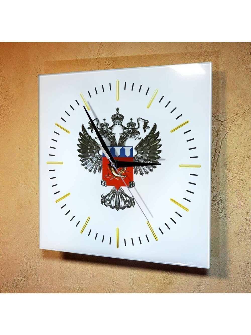 Настенные часы "Эмблема Росрезерв 02 48"