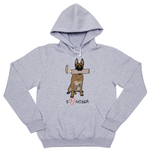 Толстовка "Малинуа любит людей"