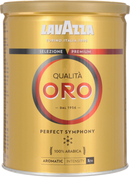 Кофе молотый Lavazza Qualita Oro жестяная банка, 250 г