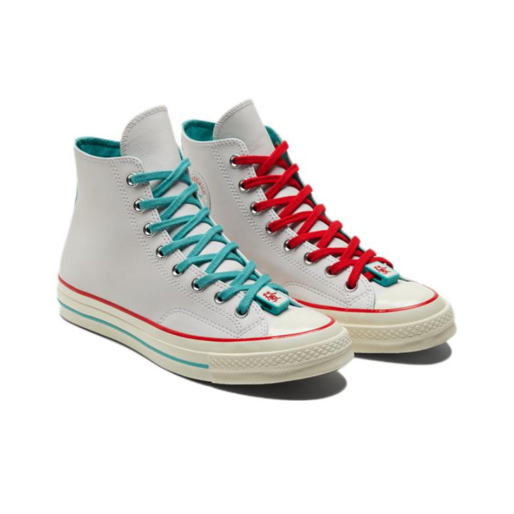 Кеды Converse Chuck Taylor All Star 1970s 'White Teal Red' 173202C