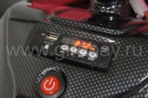 Детский электроквадроцикл River Toys A001MP черный фото №9