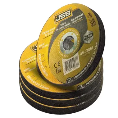 Круг отрезной по металлу 125x1x22,2мм(40шт к-т) JSB JSB-CW705 PREMIUM[40шт к-т]