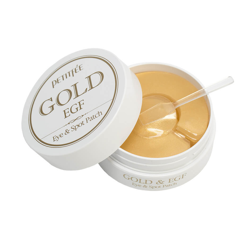 Патчи гидрогелевые с золотом и EGF Petitfee Gold & EGF eye & spot patch, 90 шт