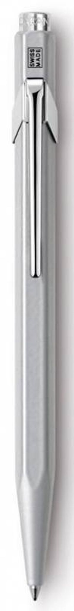 Carandache Office CLASSIC grey (M) чернила - синий металл в подарочной упаковке (849.005_ MTLGB)