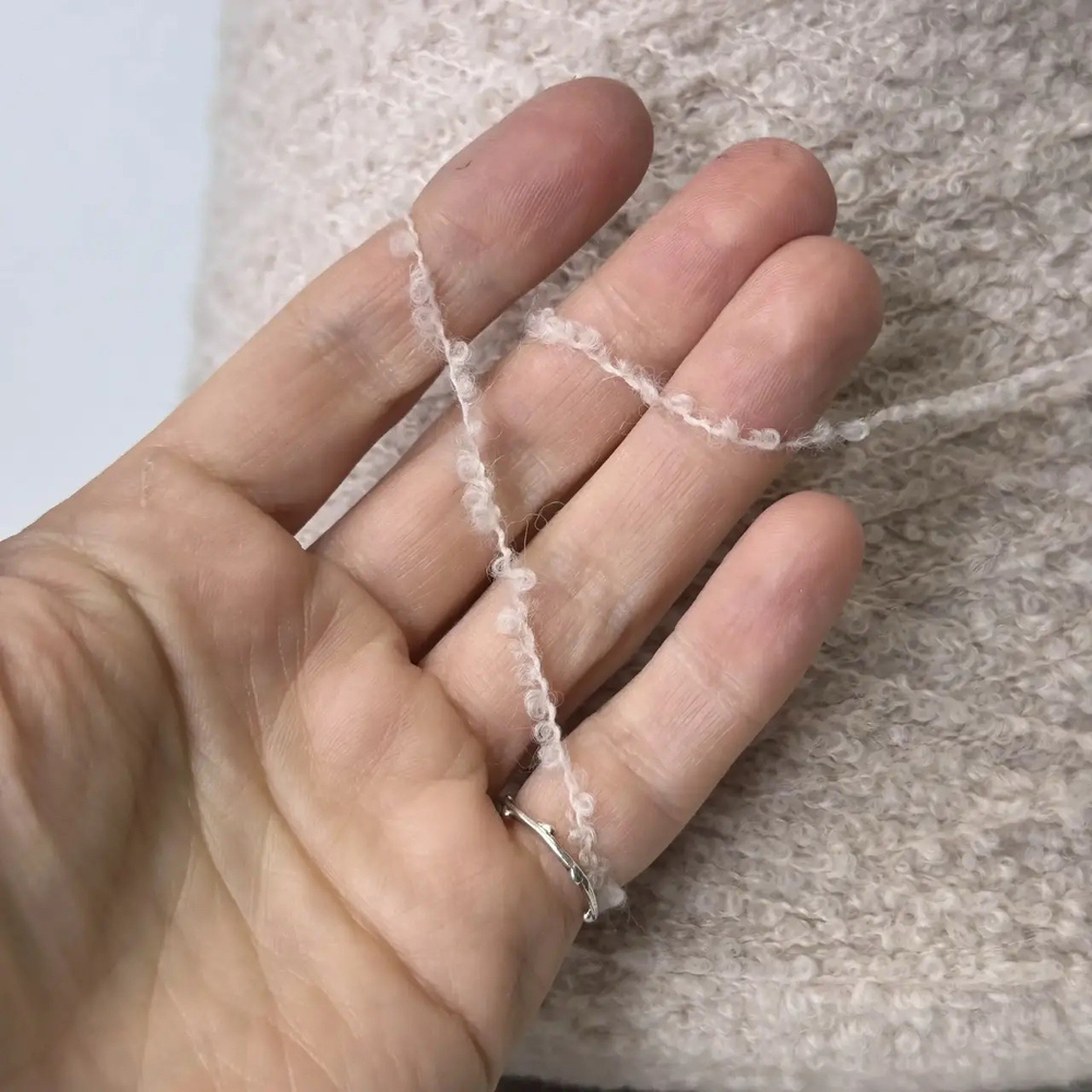 APACHE - Pecci Filati; 60% альпака, 25% меринос, 15% п/а; 450м/100гр; col. 39301, цвет: розово-бежевый; S501