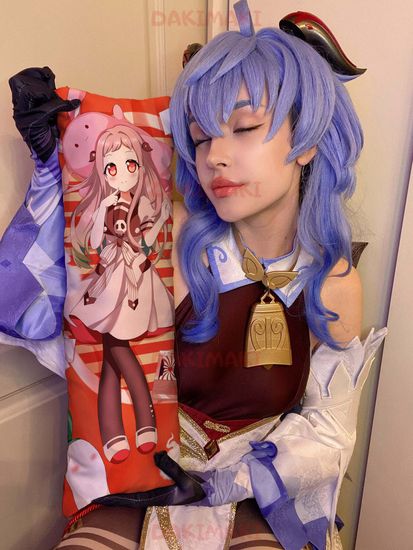 Мини дакимакура Нэнэ Яширо из Туалетный мальчик Ханако арт. M0883, 60х20 см