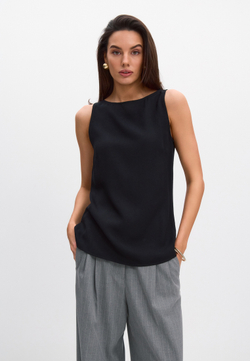 Топ базовый чёрный