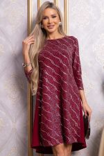 Платье Леди Элегант (темно-красное) П14827-10М LT Collection