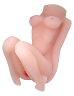 Мастурбатор с вибрацией в виде женского тела Eroticon (Цвет: телесный)