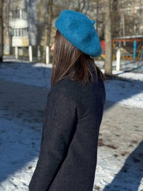 МК Валяный берет спицами, НАБОР ДЛЯ ВЯЗАНИЯ И ВАЛЯНИЯ