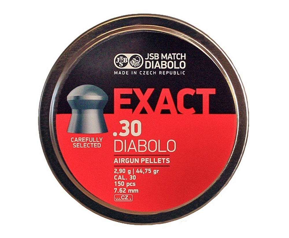 Пули пневматические "JSB Exact" 7,62мм, 2,90гр (150шт)