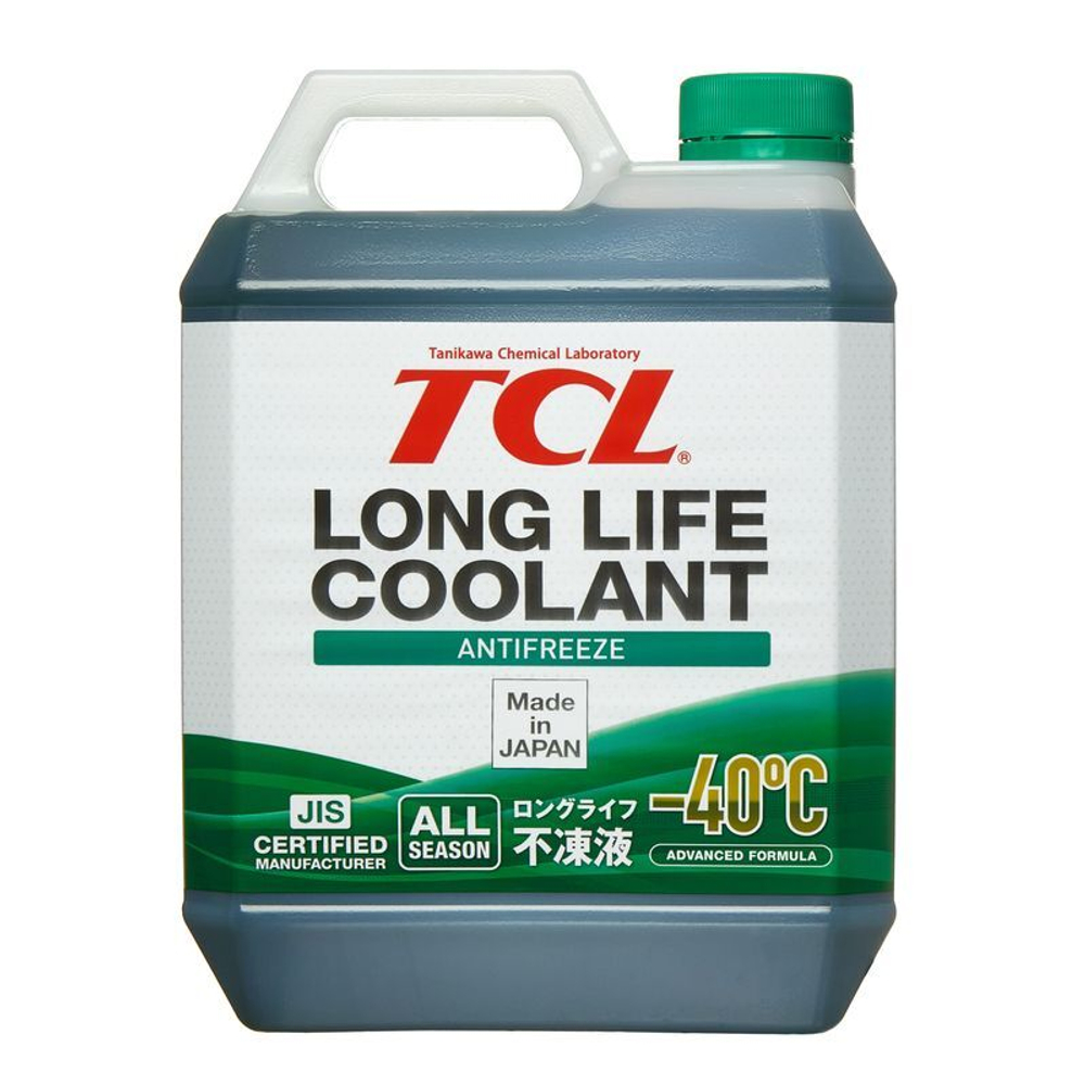 АНТИФРИЗ TCL LLC -40C зеленый, 4 л LLC01243