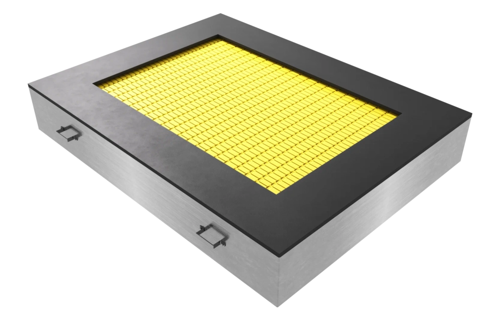 Прыжковое устройство с полотнами из ламелей