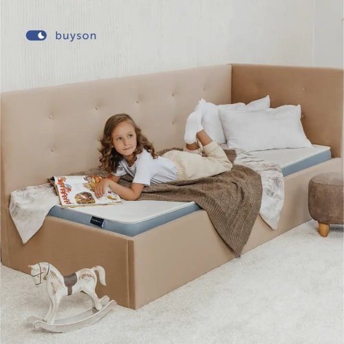 Детский матрас BuyCute, 11 см, 2 уровня жесткости, независимые пружины
