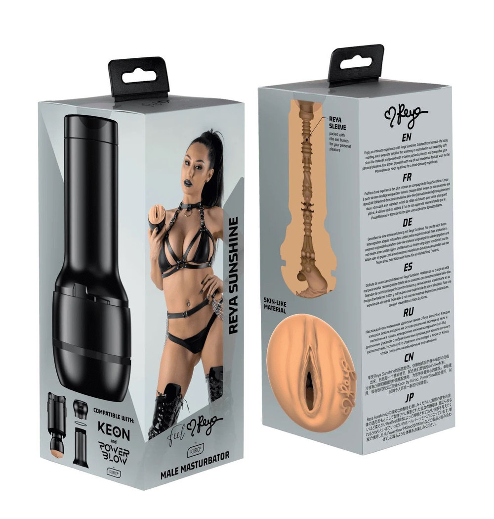 Мастурбатор-вагина FeelReya Stroker (Цвет: черный)