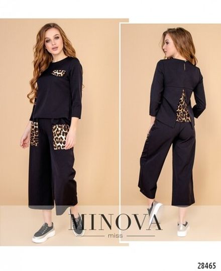 Костюм 1127-черный Minova Фото 1
