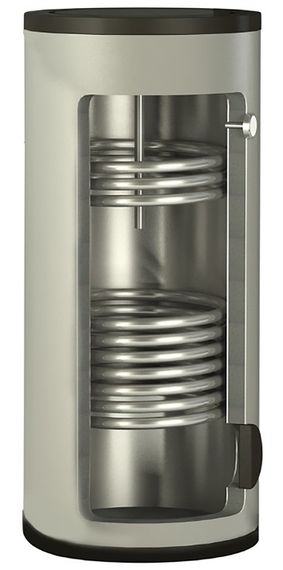 Бойлер косвенного нагрева Rispa RBFD 200 (2 теплообменника) напольный