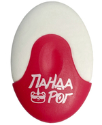 Ластик ПандаРог, термопластичная резина, овальный, 55х37х10 мм, ассорти, пластиковый держатель
