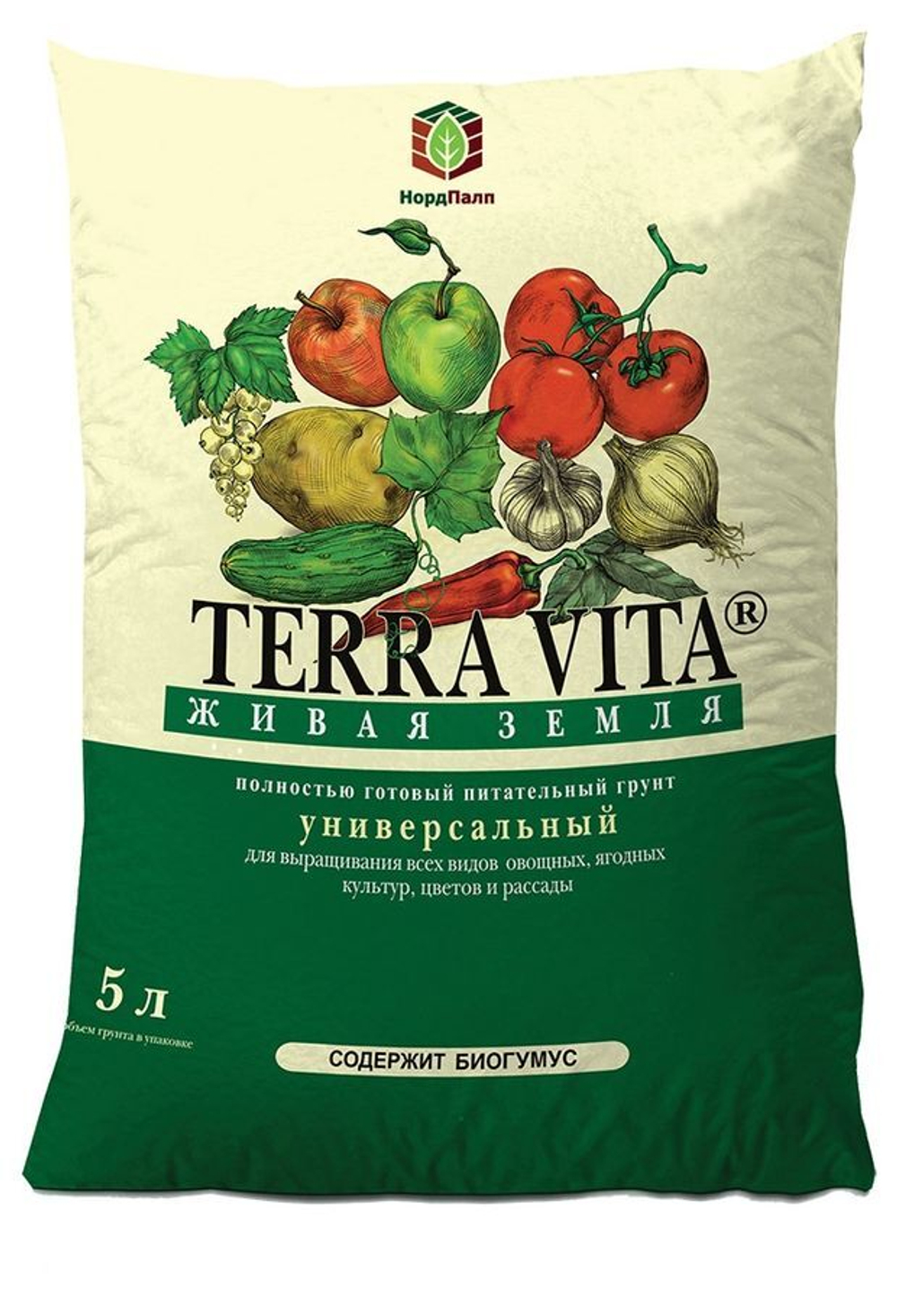 Грунт Terra Vita® Георгин-Астра-Земляника (25л)