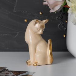 Статуэтка Кошка Грация Айвори