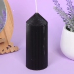 Свеча «Французская ночь» 5*12, Черный