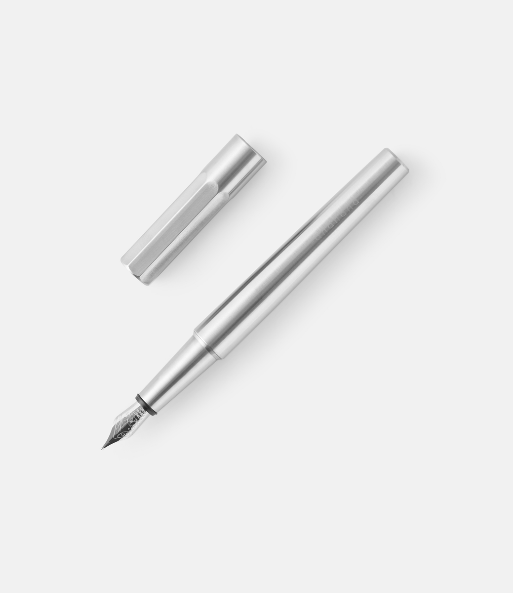 Andhand Method Fountain Pen Stainless Steel — перьевая ручка из нержавеющей стали