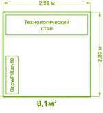 Лаборатория прогрессивного растеневодства тип 5