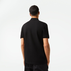 Мужское теннисное поло Lacoste Core Graphics Polo Men - Black