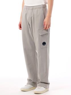 Брюки C.P. Company Diagonal Raised Fleece Cargo Lens Beige